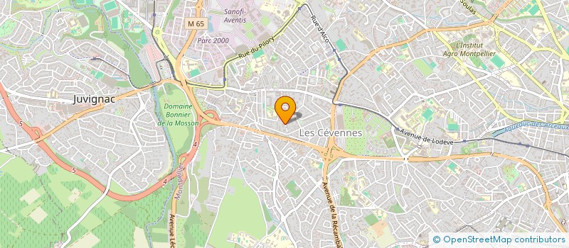 localisation de l'entreprise AMHS à MONTPELLIER