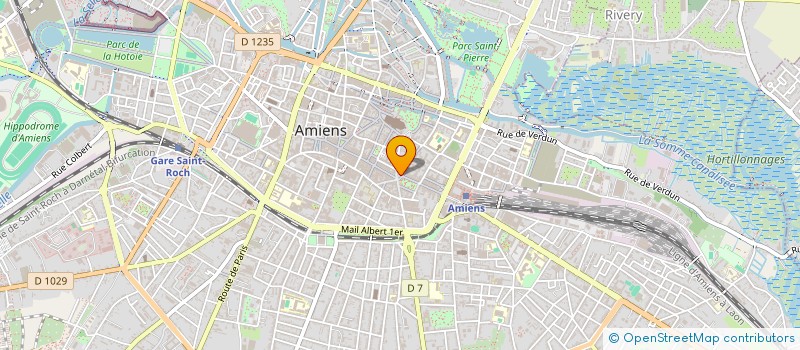 localisation de l'entreprise AMI'1 à AMIENS