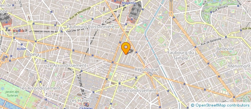 localisation de l'entreprise AMI  PARIS