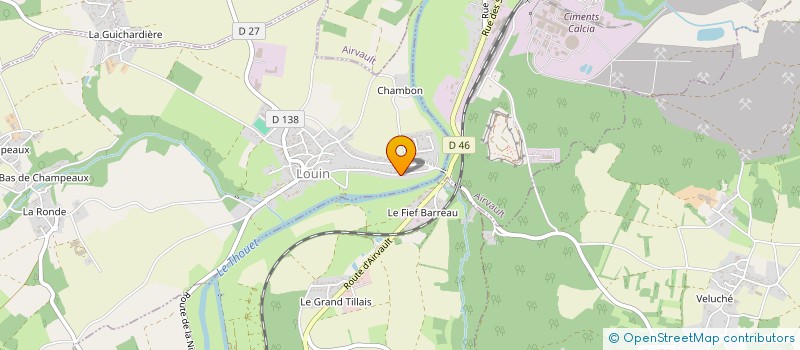 localisation de l'entreprise AMI 3S  SAINT-VARENT