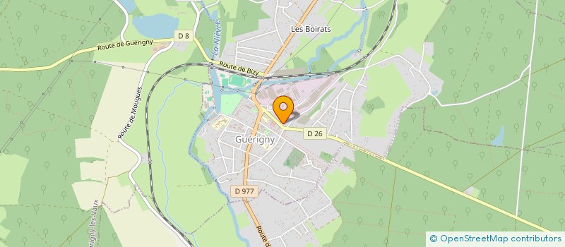localisation de l'entreprise AMI à GUERIGNY
