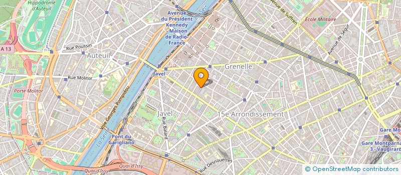 localisation de l'entreprise AMI  PARIS