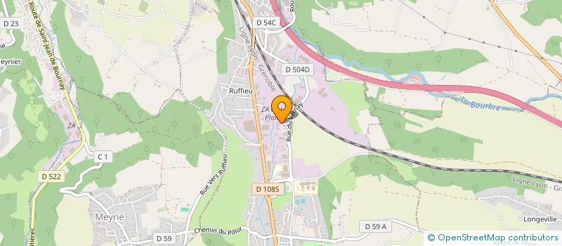 localisation de l'entreprise AMI  NIVOLAS-VERMELLE