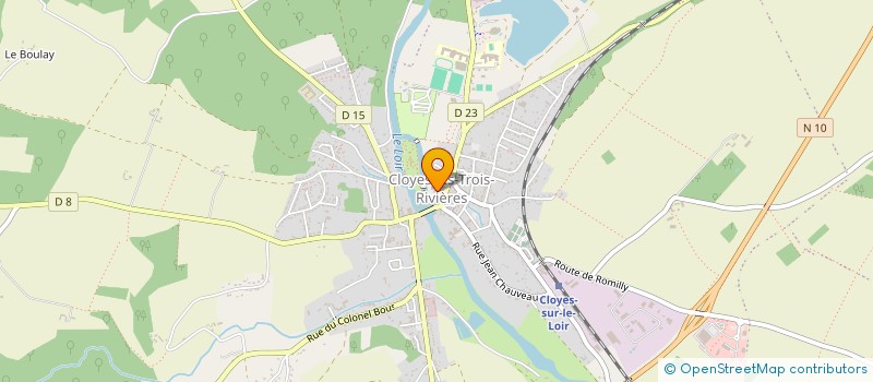 localisation de l'entreprise AMI à CLOYES-LES-TROIS-RIVIERES