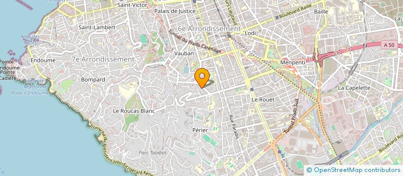 localisation de l'entreprise AMI à MARSEILLE