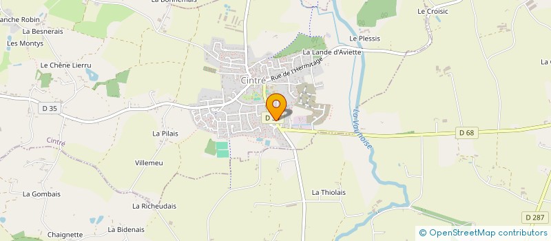 localisation de l'entreprise AMI  CINTRE