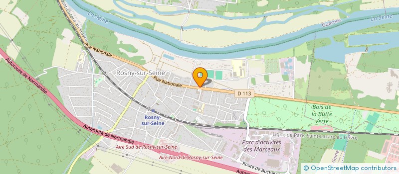 localisation de l'entreprise AMI  ROSNY-SUR-SEINE