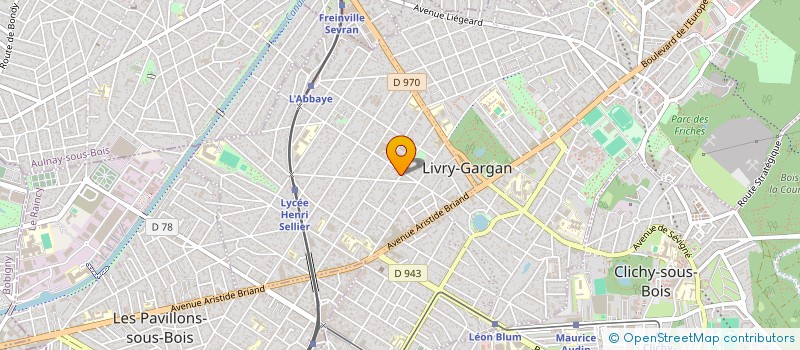 localisation de l'entreprise AMI à LIVRY-GARGAN
