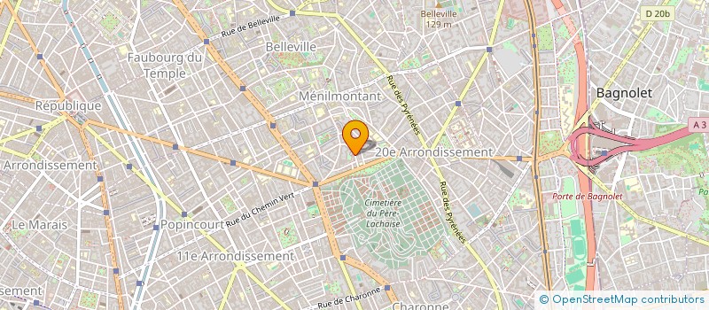 localisation de l'entreprise AMI à PARIS