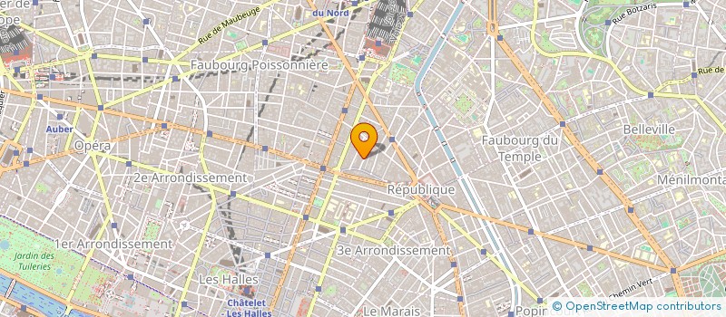 localisation de l'entreprise AMI  PARIS