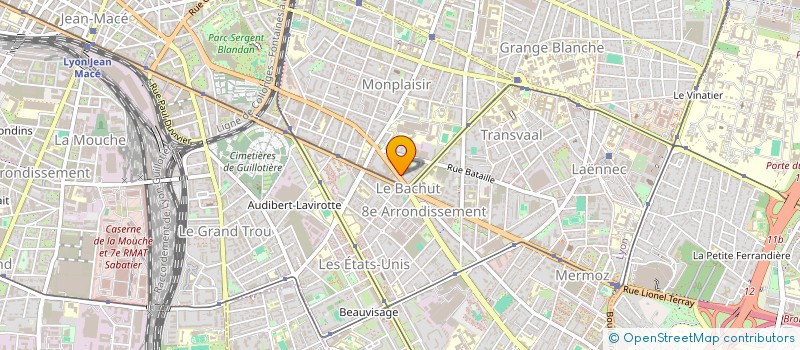 localisation de l'entreprise AMI  LYON