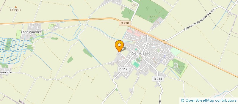 localisation de l'entreprise AMI  SEMUSSAC
