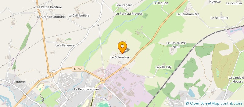 localisation de l'entreprise AMI ARMOR  LAMBALLE-ARMOR