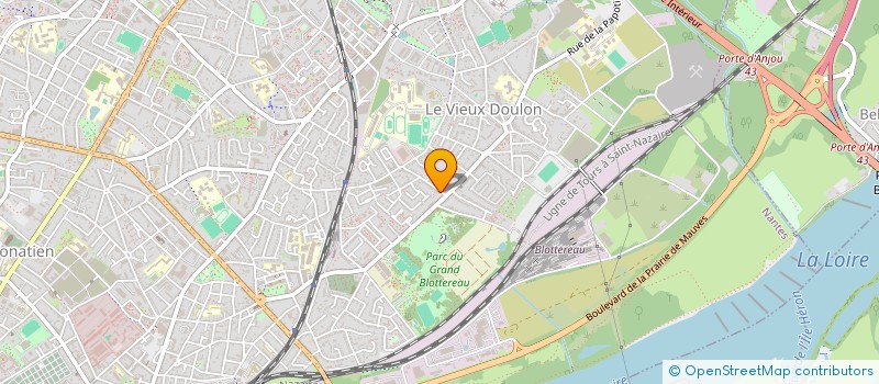 localisation de l'entreprise AMI CHEMIN à NANTES