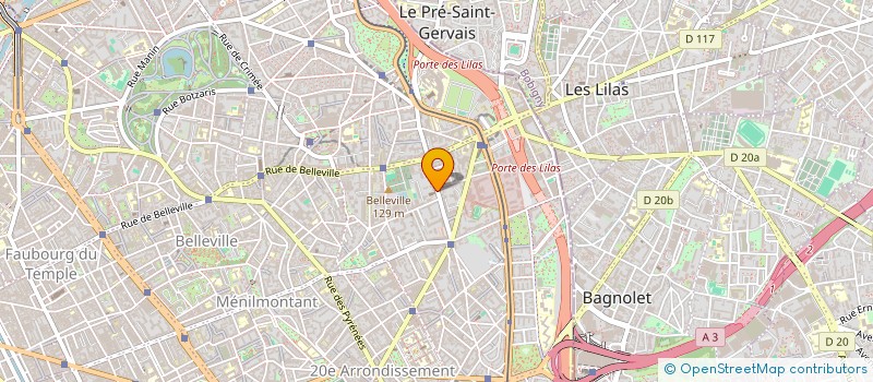 localisation de l'entreprise AMI DU 20EME  PARIS