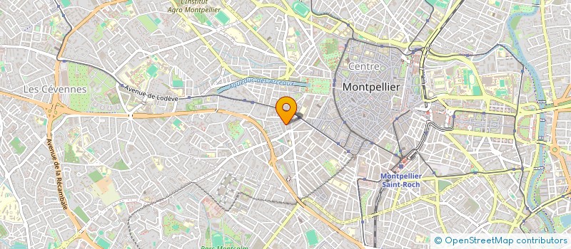 localisation de l'entreprise AMI.E.S DE LA CARMAGNOLE à MONTPELLIER