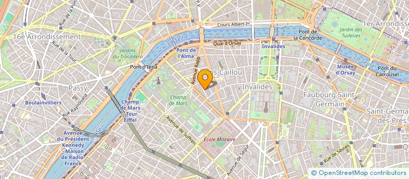 localisation de l'entreprise AMI HOLDING  PARIS