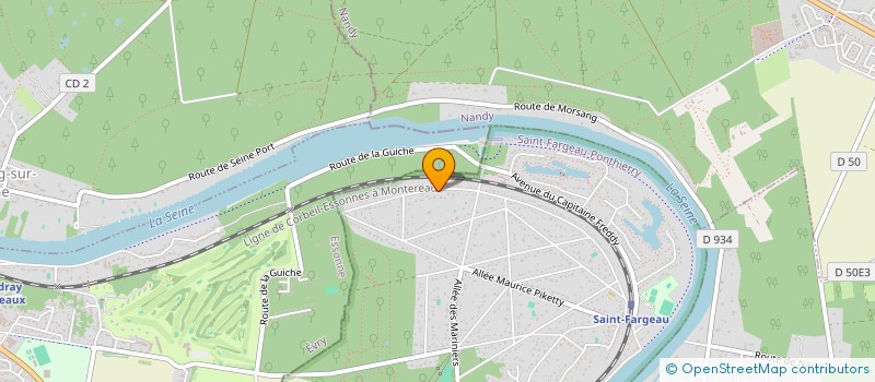 localisation de l'entreprise AMI IMMO  SAINT-FARGEAU-PONTHIERRY