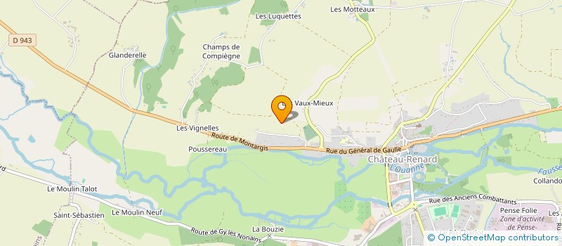 localisation de l'entreprise AMI-JJP à GY-LES-NONAINS