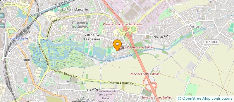 localisation de l'entreprise AMI K WET à LA ROCHELLE