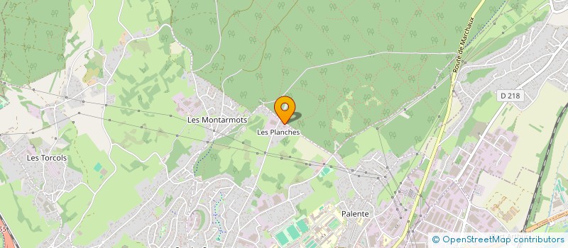localisation de l'entreprise AMI-LOC-ELEC  BESANCON