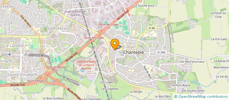 localisation de l'entreprise AMI PECHEUR à CHANTEPIE