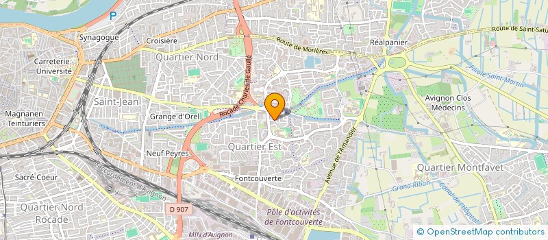 localisation de l'entreprise AMI TAXI  AVIGNON