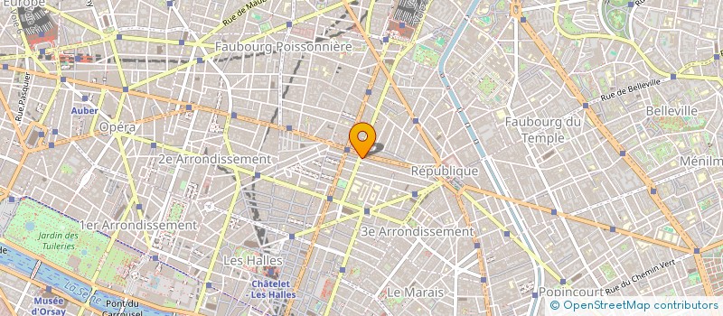 localisation de l'entreprise AMI TELECOM à PARIS