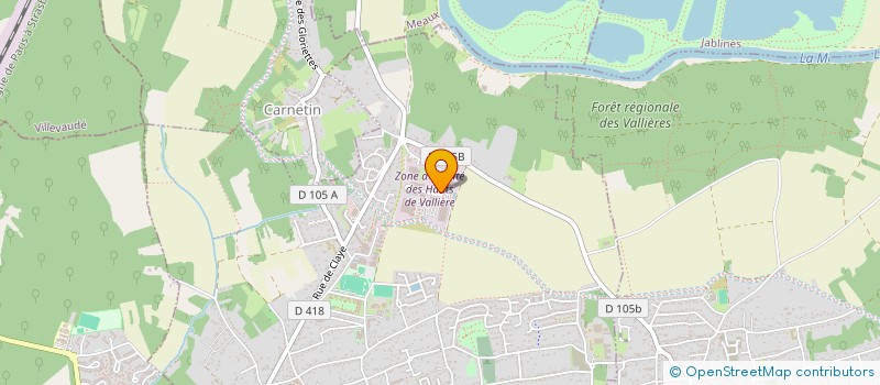 localisation de l'entreprise AMI TRANSMISSION à THORIGNY-SUR-MARNE