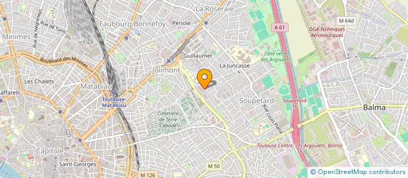 localisation de l'entreprise AMI31500 à TOULOUSE