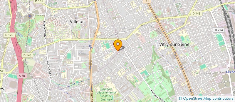 localisation de l'entreprise AMIA DRIVER à VILLEJUIF