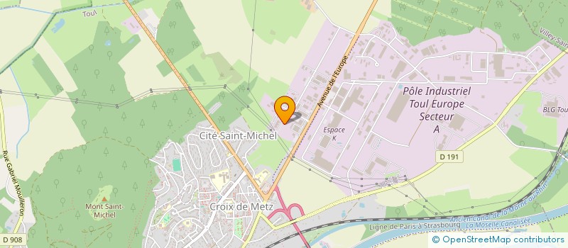 localisation de l'entreprise AMIANTE & CO  TOUL