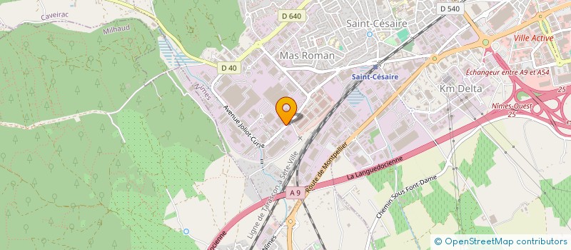 localisation de l'entreprise AMIANTE DEMOLITION SERVICE ENVIRONNEMENT  NIMES