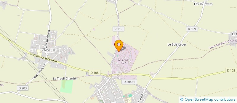 localisation de l'entreprise AMIANTE DEPOLLUTION SERVICES  ECHILLAIS