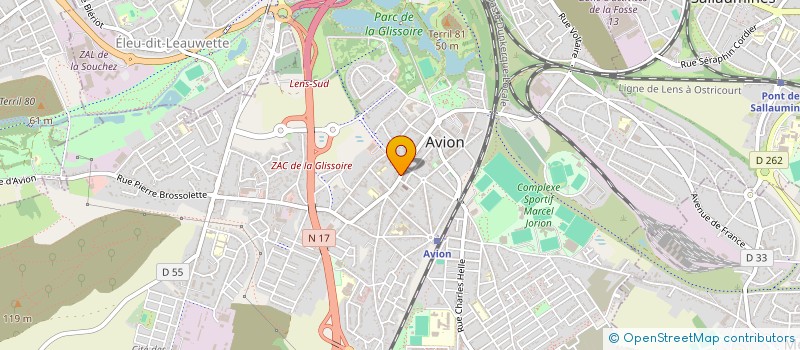 localisation de l'entreprise AMIANTE DIAGNOSTIC à AVION