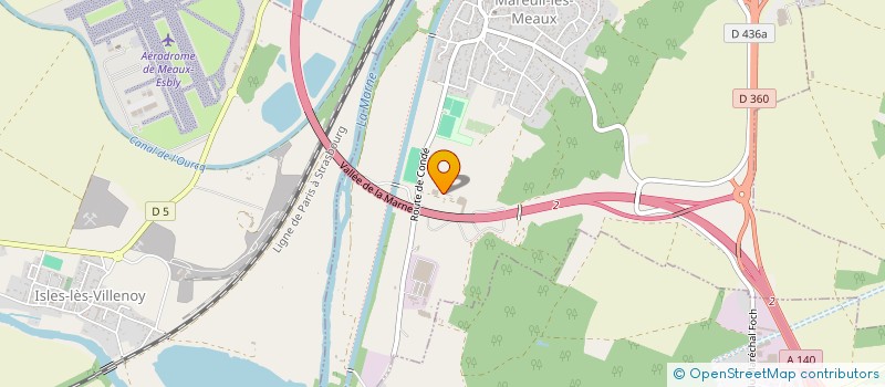 localisation de l'entreprise AMIANTE LOCATION SERVICES à MAREUIL-LES-MEAUX