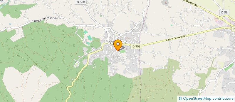 localisation de l'entreprise AMIATERM REGION PACA à PEYNIER