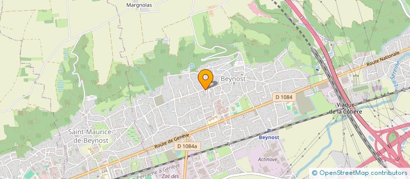 localisation de l'entreprise AMIC  BEYNOST