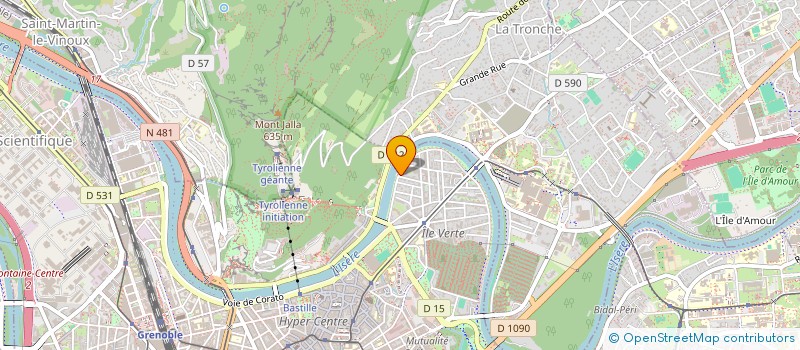 localisation de l'entreprise AMIC ANCI AVIRON à GRENOBLE