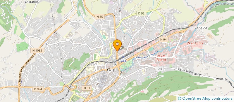 localisation de l'entreprise AMIC BALISEURS  RANDONNEURS GAPENCAIS  GAP