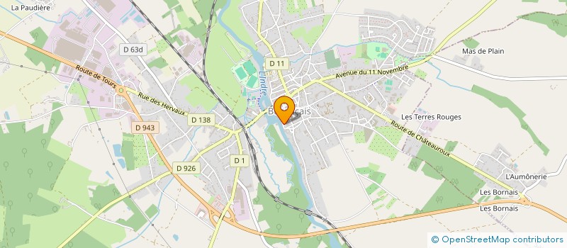 localisation de l'entreprise AMIC CLASSES 39 45 à BUZANCAIS