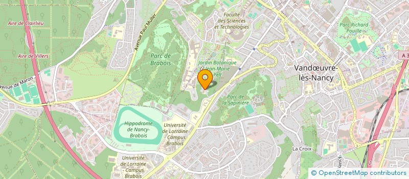 localisation de l'entreprise AMIC INGEN ANC ELEV ECO NALE SUP GEOLOGIE  VANDUVRE-LES-NANCY