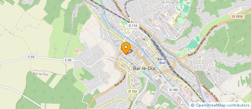 localisation de l'entreprise AMIC PERSONNEL EQUIP LOGEMENT à BAR-LE-DUC