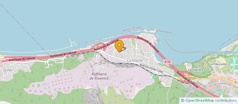 localisation de l'entreprise AMIC PROVENCE à CHATEAUNEUF-LES-MARTIGUES