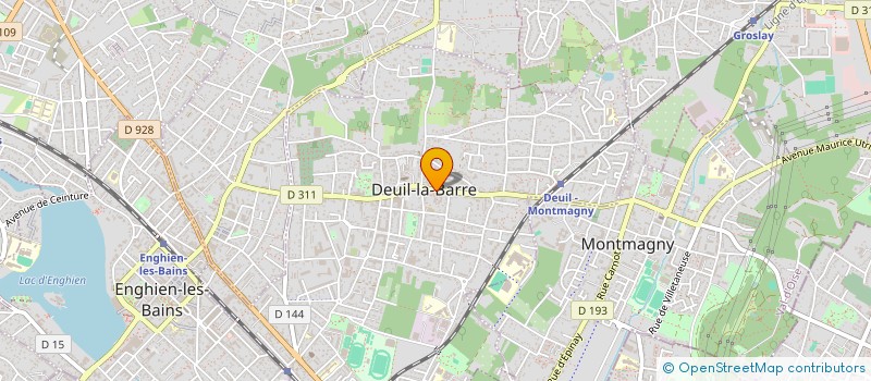 localisation de l'entreprise AMIC RESPONSABLES SCES TECH COLL TERR95  DEUIL-LA-BARRE