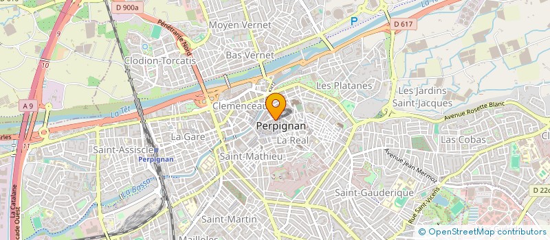 localisation de l'entreprise AMIC'S à PERPIGNAN