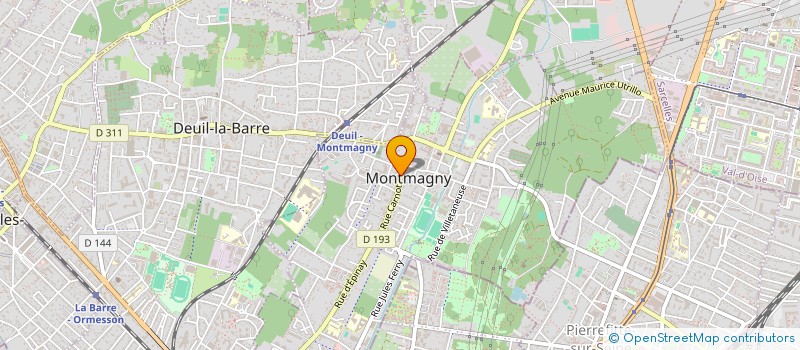 localisation de l'entreprise AMIC SAP POMP MONTMORENCY ENGH  MONTMAGNY
