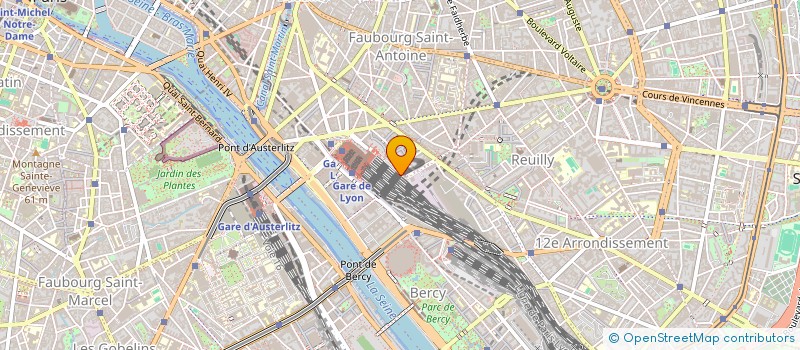 localisation de l'entreprise AMIC SPORT CHEMINOT DU SUD EST à PARIS