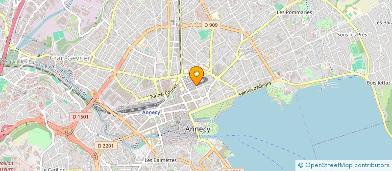 localisation de l'entreprise AMIC SPORTIV PERSONNEL ENSEIGNANT ANNECY à ANNECY
