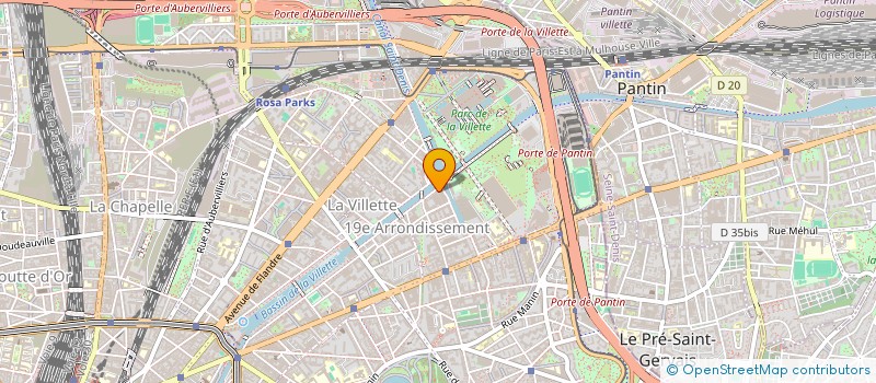 localisation de l'entreprise AMICA LOCATAI MARNE THIONVILLE  PARIS